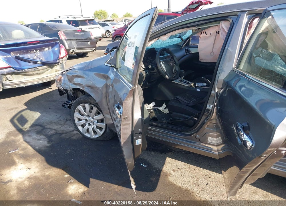 2015 NISSAN SENTRA S VIN: 3N1AB7AP6FY294766