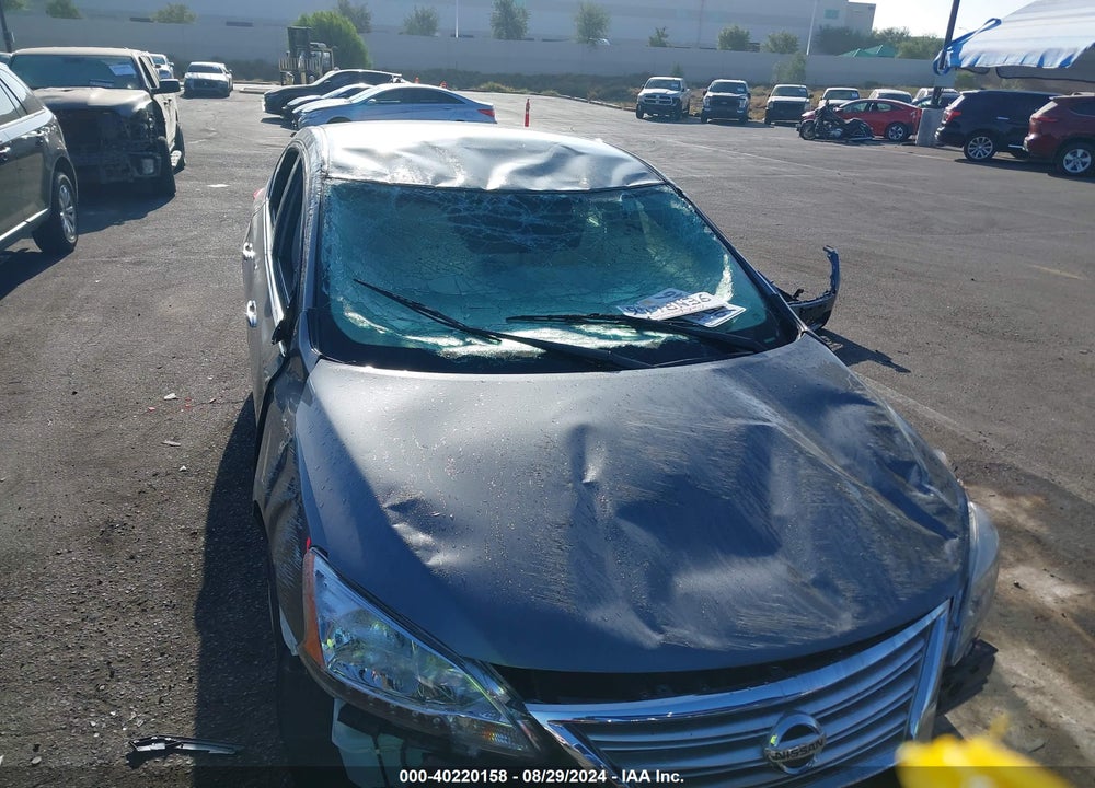 2015 NISSAN SENTRA S VIN: 3N1AB7AP6FY294766