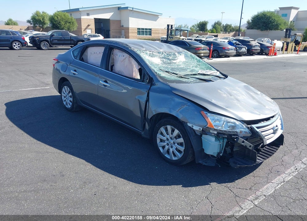 2015 NISSAN SENTRA S VIN: 3N1AB7AP6FY294766