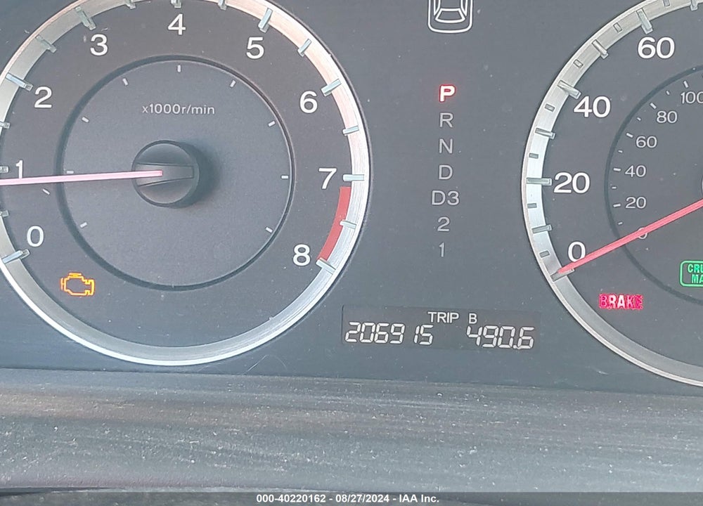 2008 HONDA ACCORD 2.4 EX VIN: 1HGCP26768A126234