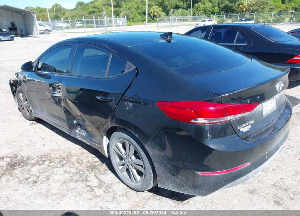 2018 HYUNDAI ELANTRA SEL VIN: 5NPD84LF8JH364799