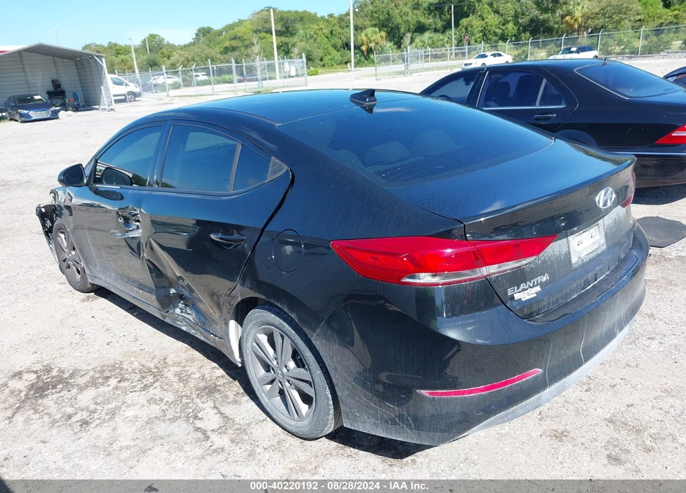 2018 HYUNDAI ELANTRA SEL VIN: 5NPD84LF8JH364799