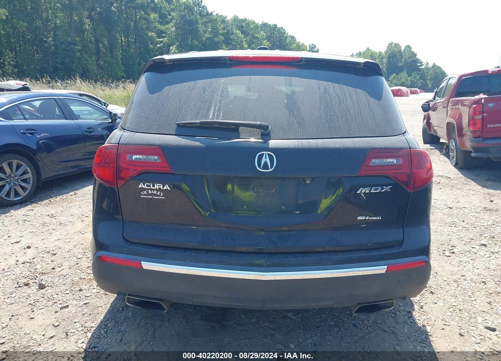 2010 ACURA MDX TECHNOLOGY PACKAGE VIN: 2HNYD2H68AH502757