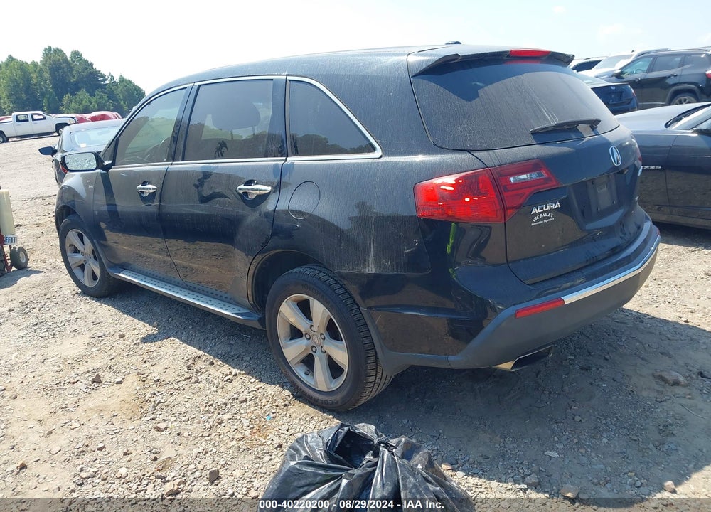 2010 ACURA MDX TECHNOLOGY PACKAGE VIN: 2HNYD2H68AH502757