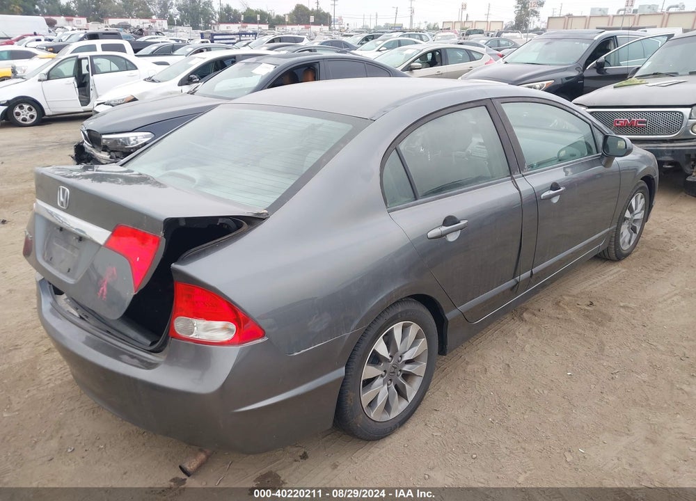 2010 HONDA CIVIC EX-L VIN: 19XFA1F98AE021268