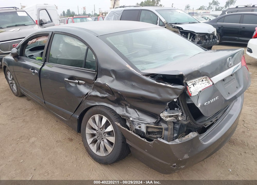2010 HONDA CIVIC EX-L VIN: 19XFA1F98AE021268