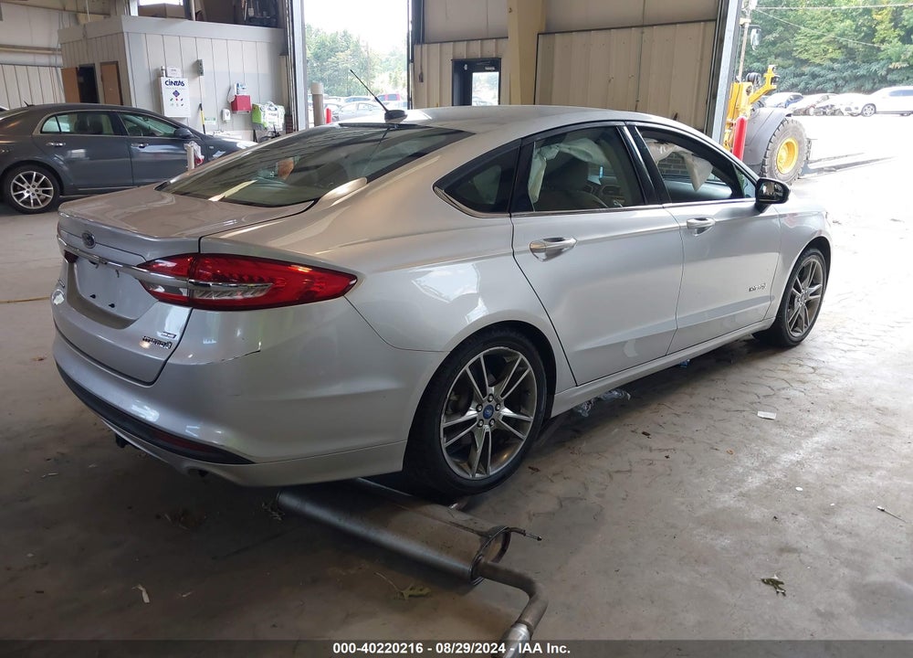 2018 FORD FUSION HYBRID SE VIN: 3FA6P0LU7JR208906