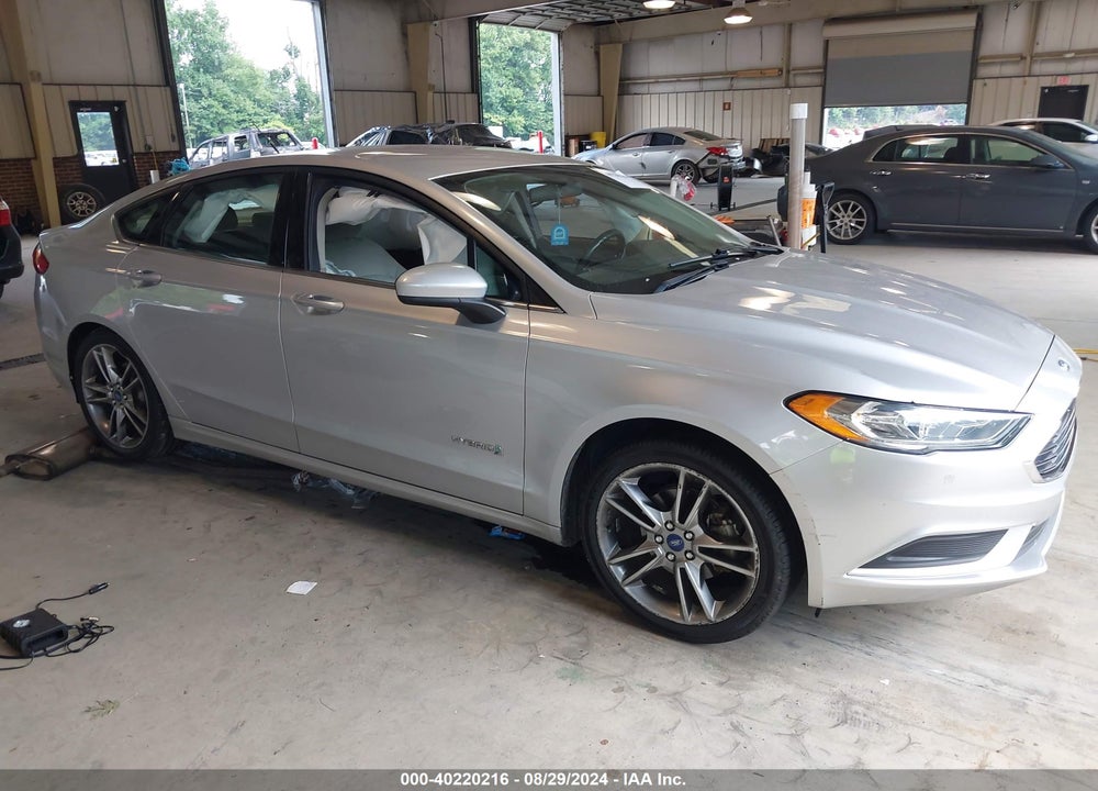 2018 FORD FUSION HYBRID SE VIN: 3FA6P0LU7JR208906