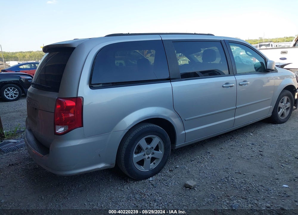 2012 DODGE GRAND CARAVAN SXT VIN: 2C4RDGCG2CR296811