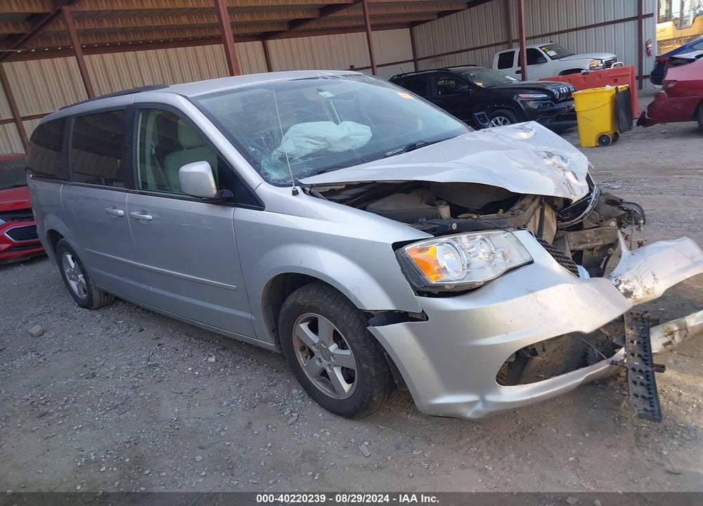 2012 DODGE GRAND CARAVAN SXT VIN: 2C4RDGCG2CR296811
