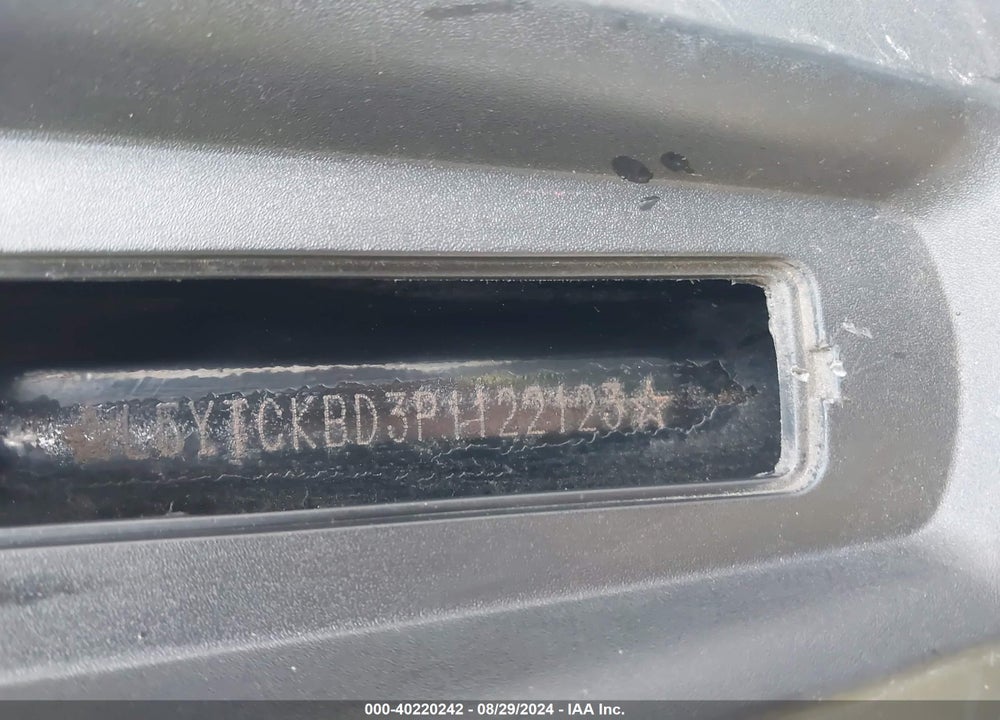 2023 SCOOTER ZNEN VIN: L5YTCKBD3P1122123