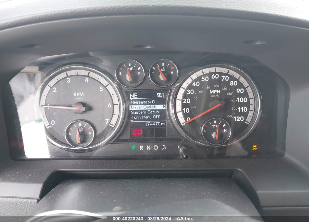 2012 RAM 1500 LAIE VIN: 1C6RD6NT6CS183227