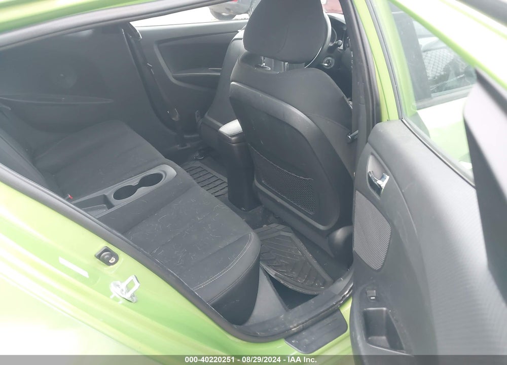 2012 HYUNDAI VELOSTER BASE W/BLACK VIN: KMHTC6ADXCU051295