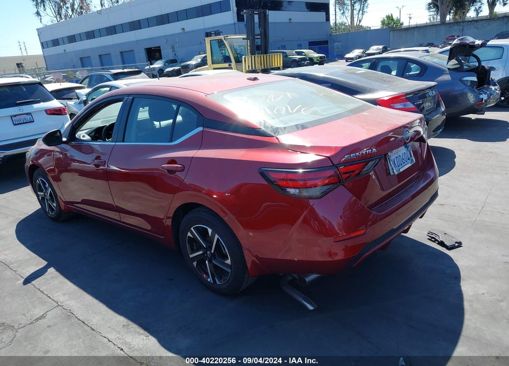 2024 NISSAN SENTRA SV XTRONIC CVT VIN: 3N1AB8CV4RY241487