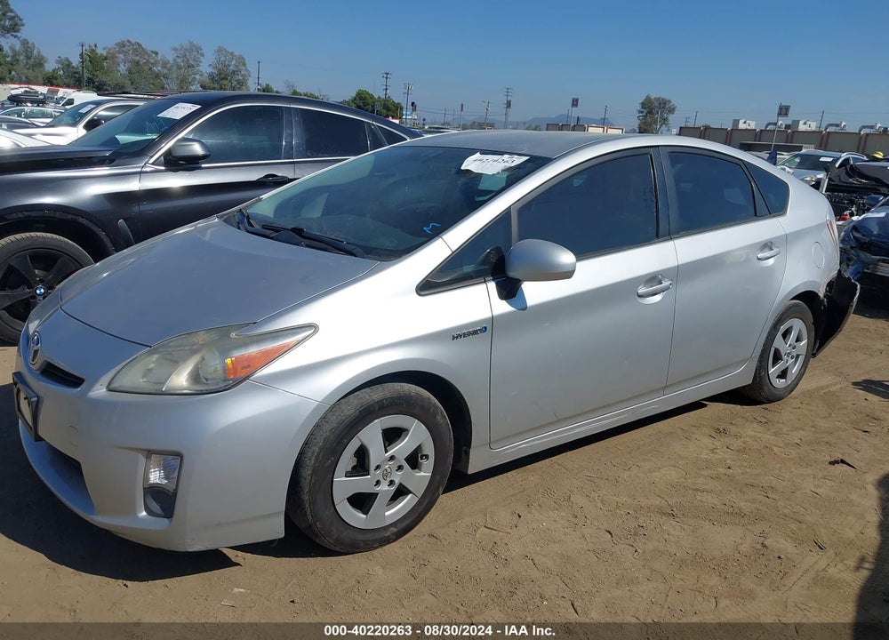 2010 TOYOTA PRIUS III VIN: JTDKN3DU2A0241780
