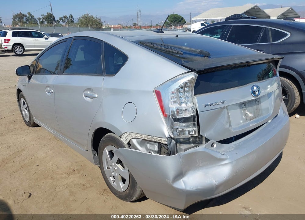 2010 TOYOTA PRIUS III VIN: JTDKN3DU2A0241780