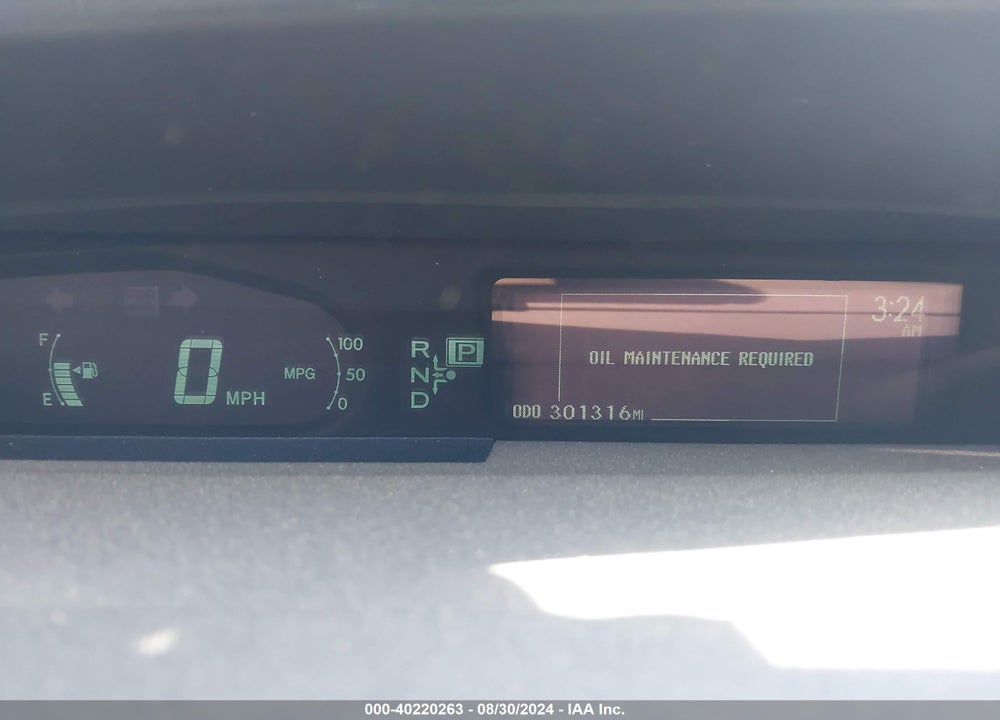 2010 TOYOTA PRIUS III VIN: JTDKN3DU2A0241780