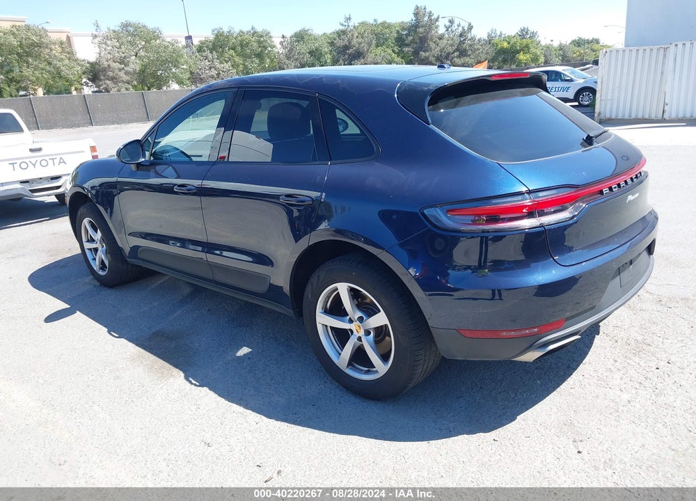 2021 PORSCHE MACAN VIN: WP1AA2A54MLB07787