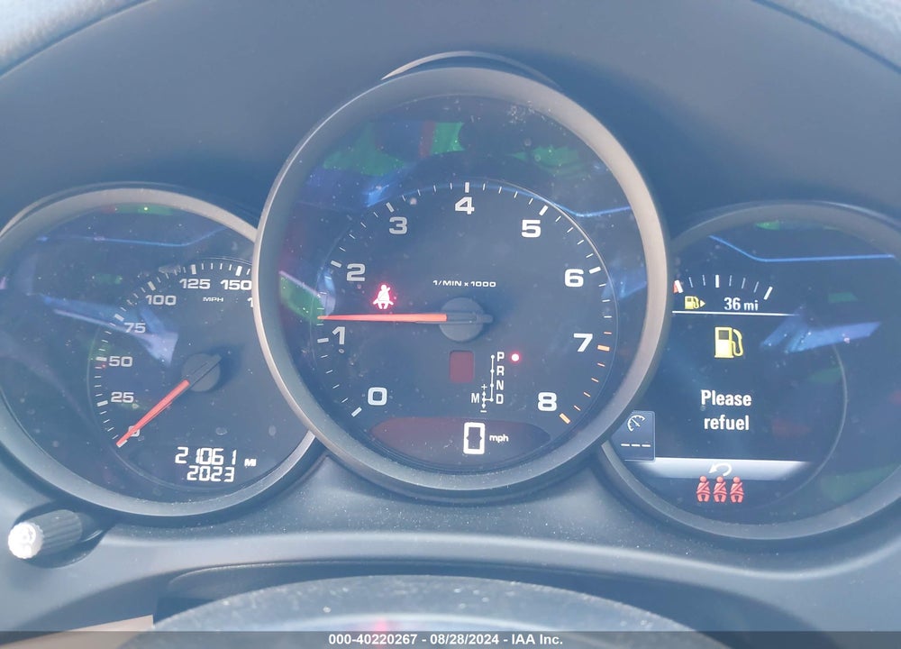 2021 PORSCHE MACAN VIN: WP1AA2A54MLB07787