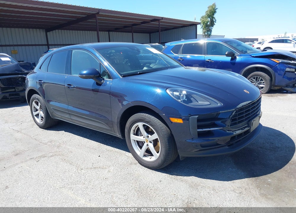 2021 PORSCHE MACAN VIN: WP1AA2A54MLB07787