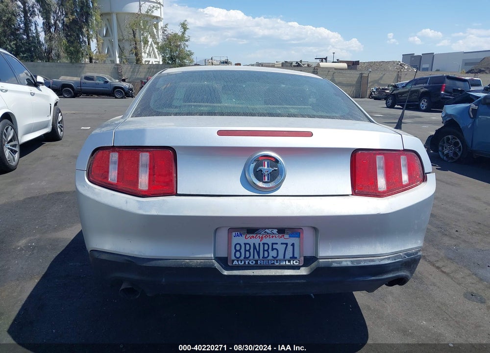 2011 FORD MUSTANG VIN: 1ZVBP8AM3B5157626