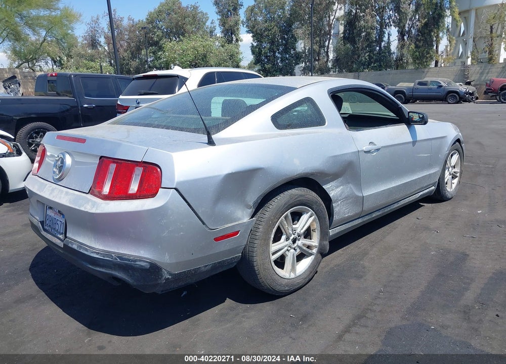 2011 FORD MUSTANG VIN: 1ZVBP8AM3B5157626