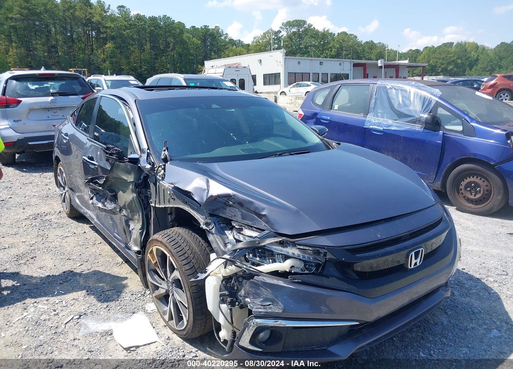 2021 HONDA CIVIC TOURING VIN: 19XFC1F9XME006365