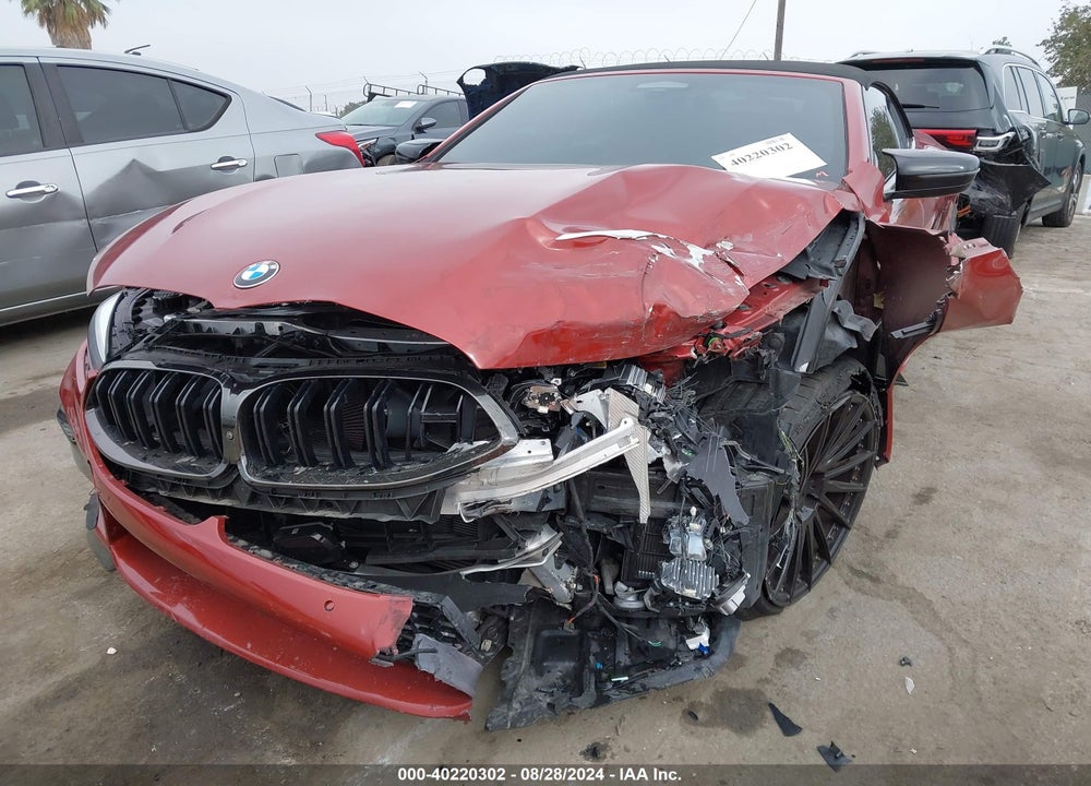 2020 BMW M8 VIN: WBSDZ0C07LCD33975