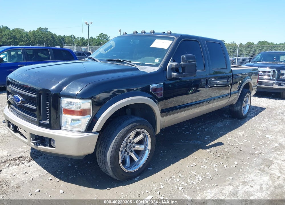 2008 FORD F-250 FX4/HARLEY-DAVIDSON/KING RANCH/LARIAT/XL/XLT VIN: 1FTSW21R88EB16495