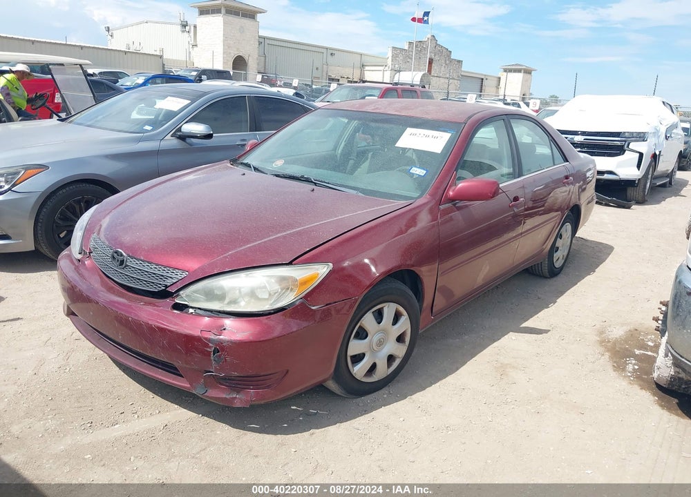 2004 TOYOTA CAMRY LE VIN: 4T1BE32K94U297127