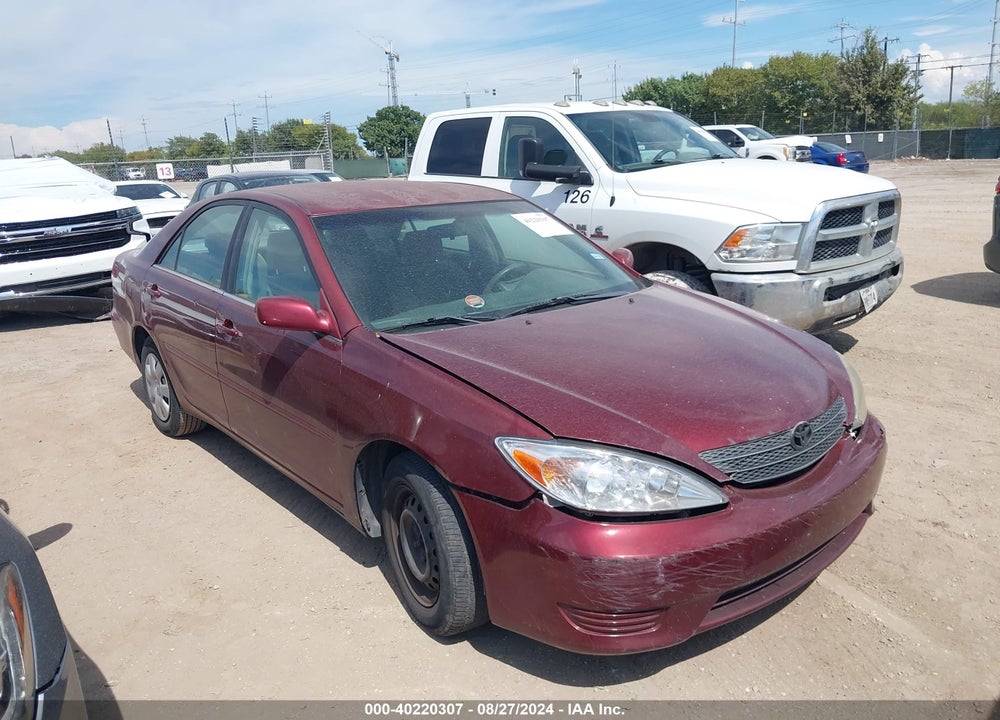 2004 TOYOTA CAMRY LE VIN: 4T1BE32K94U297127