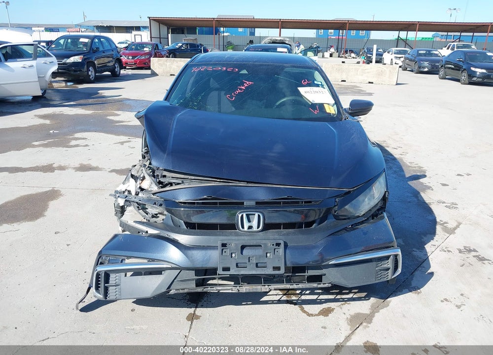 2019 HONDA CIVIC LX VIN: 2HGFC2F69KH504250