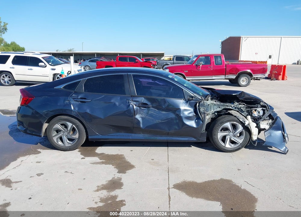 2019 HONDA CIVIC LX VIN: 2HGFC2F69KH504250