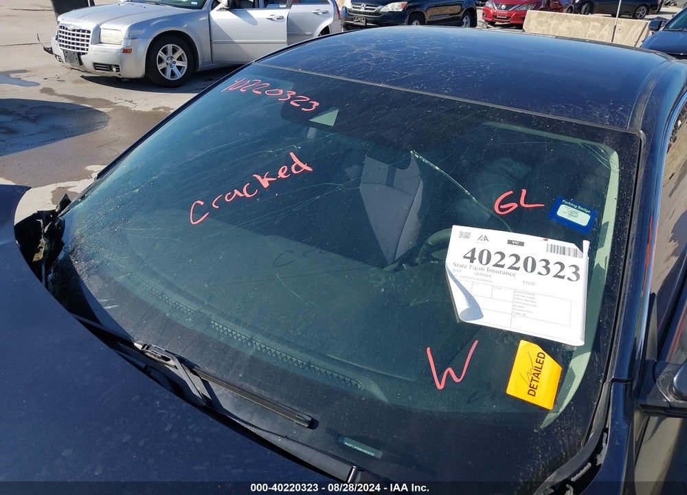 2019 HONDA CIVIC LX VIN: 2HGFC2F69KH504250