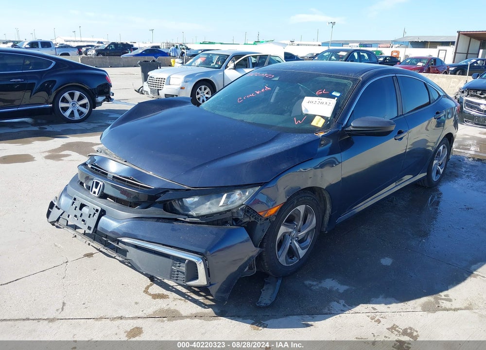 2019 HONDA CIVIC LX VIN: 2HGFC2F69KH504250