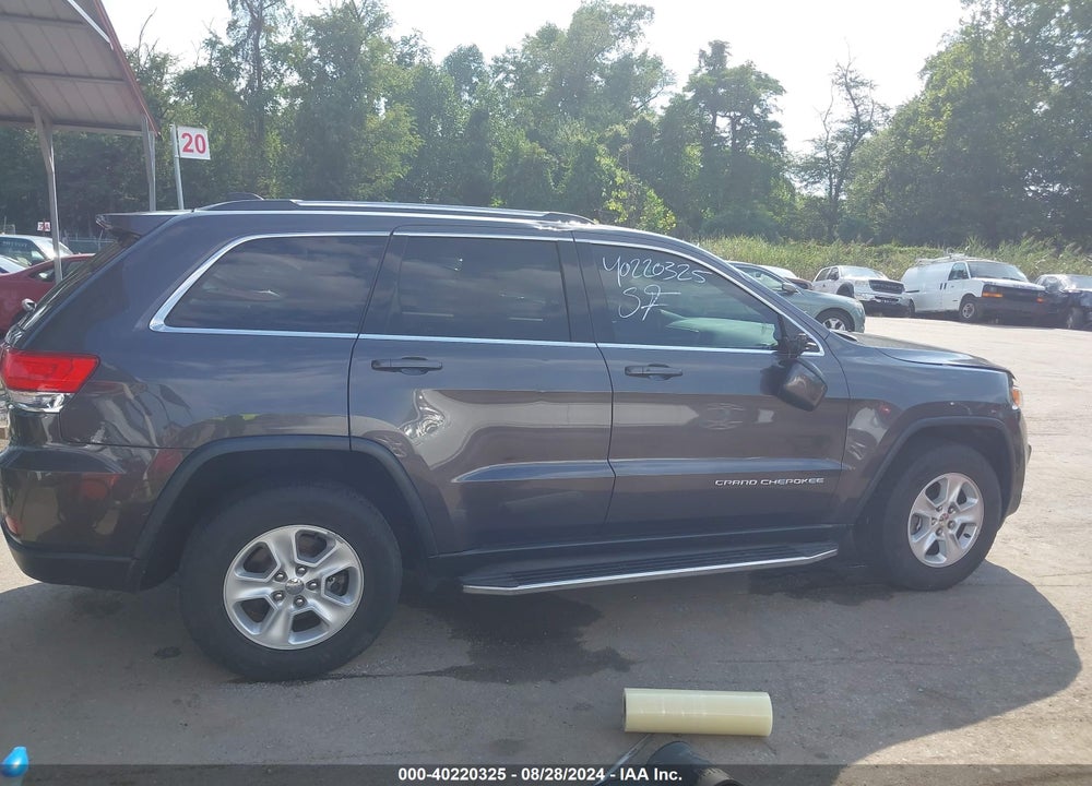 2016 JEEP GRAND CHEROKEE LAREDO VIN: 1C4RJFAG4GC384926