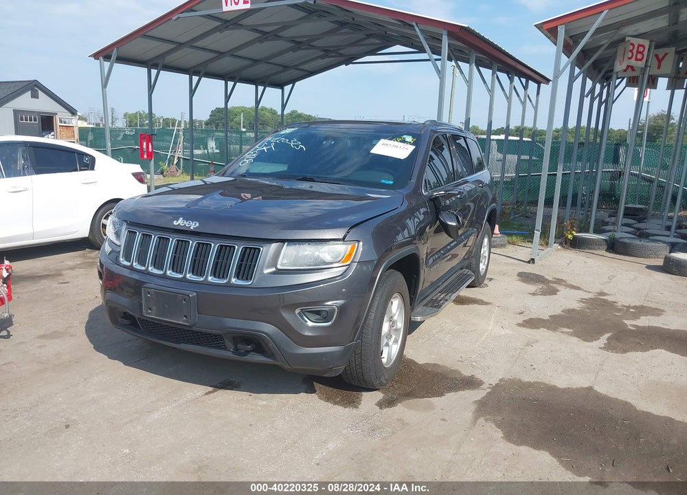 2016 JEEP GRAND CHEROKEE LAREDO VIN: 1C4RJFAG4GC384926