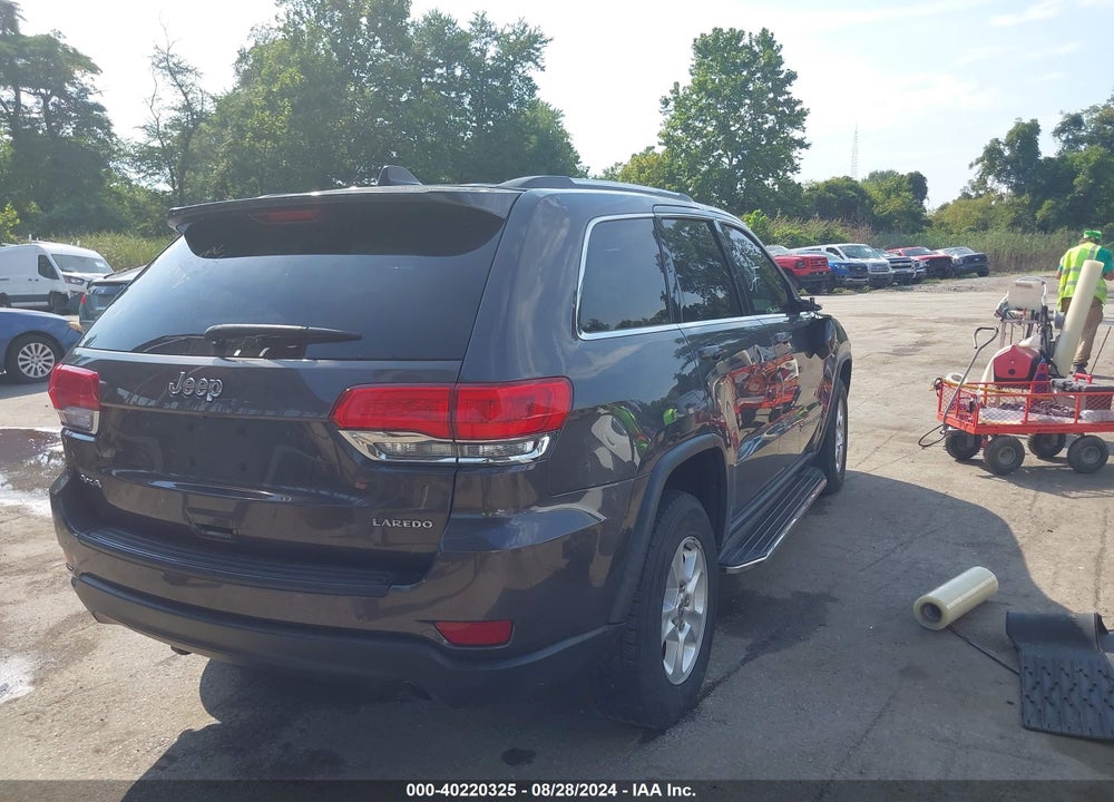 2016 JEEP GRAND CHEROKEE LAREDO VIN: 1C4RJFAG4GC384926