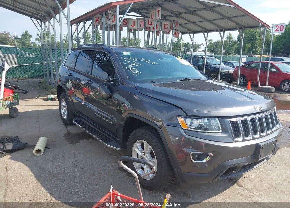 2016 JEEP GRAND CHEROKEE LAREDO VIN: 1C4RJFAG4GC384926