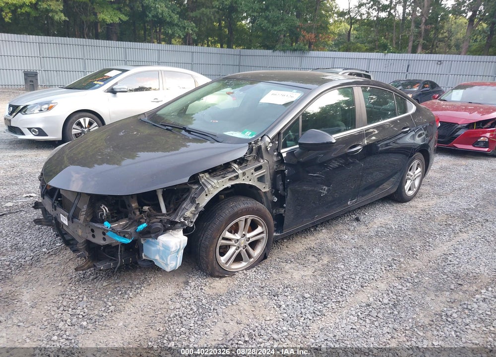 2018 CHEVROLET CRUZE LT AUTO VIN: 1G1BE5SM8J7187836