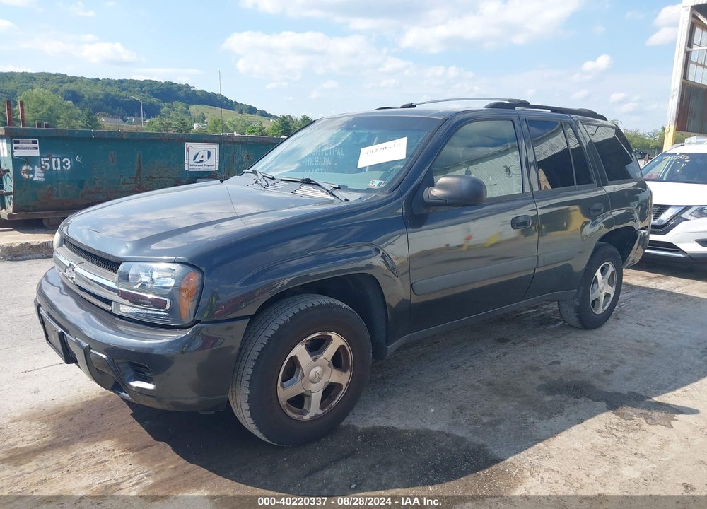 2005 CHEVROLET TRAILBLAZER LS VIN: 1GNDT13S252346498