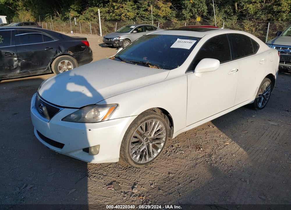 2008 LEXUS IS 250 VIN: JTHCK262885018304