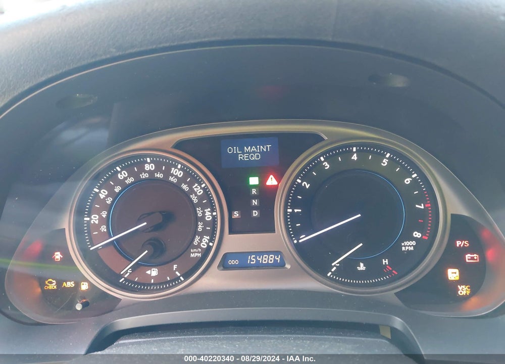 2008 LEXUS IS 250 VIN: JTHCK262885018304