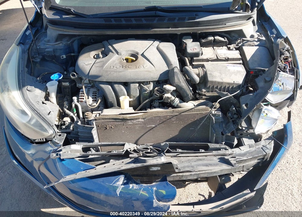 2016 HYUNDAI ELANTRA SE VIN: KMHDH4AE4GU481462