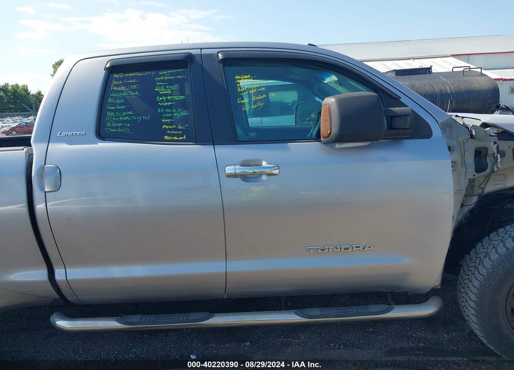 2010 TOYOTA TUNDRA LIMITED 5.7L V8 VIN: 5TFBW5F11AX112951