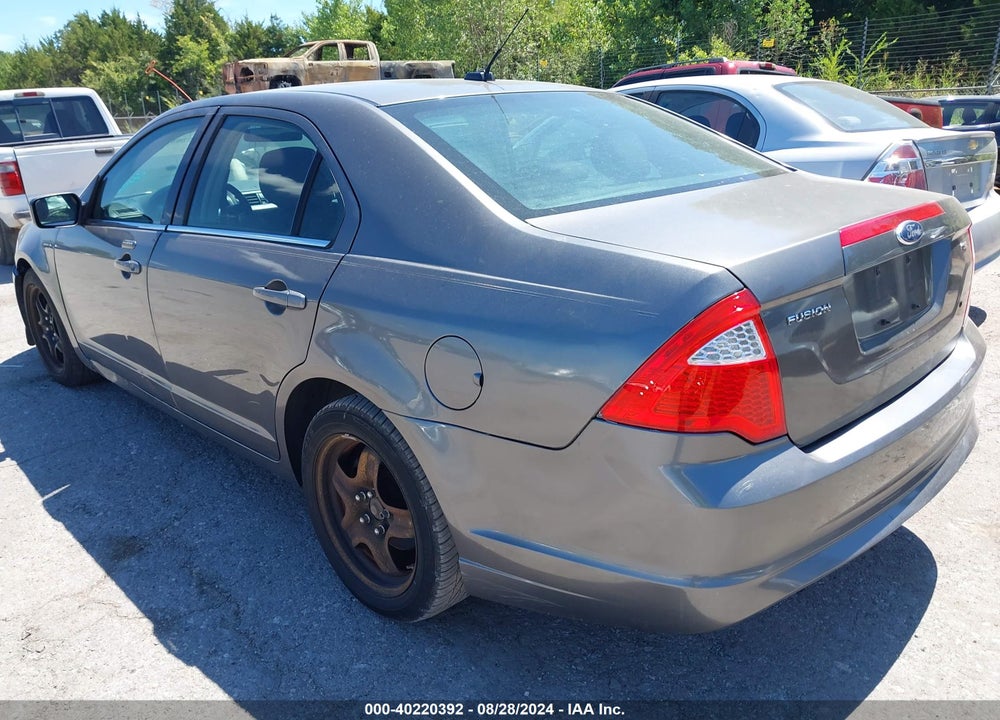 2011 FORD FUSION SE VIN: 3FAHP0HA8BR139345