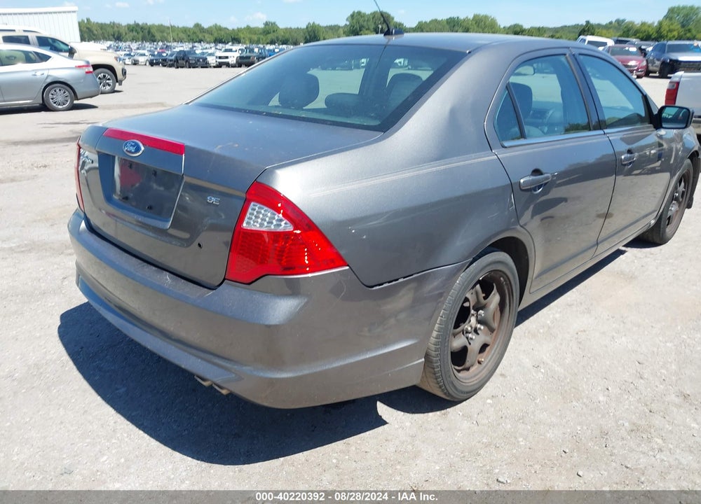 2011 FORD FUSION SE VIN: 3FAHP0HA8BR139345