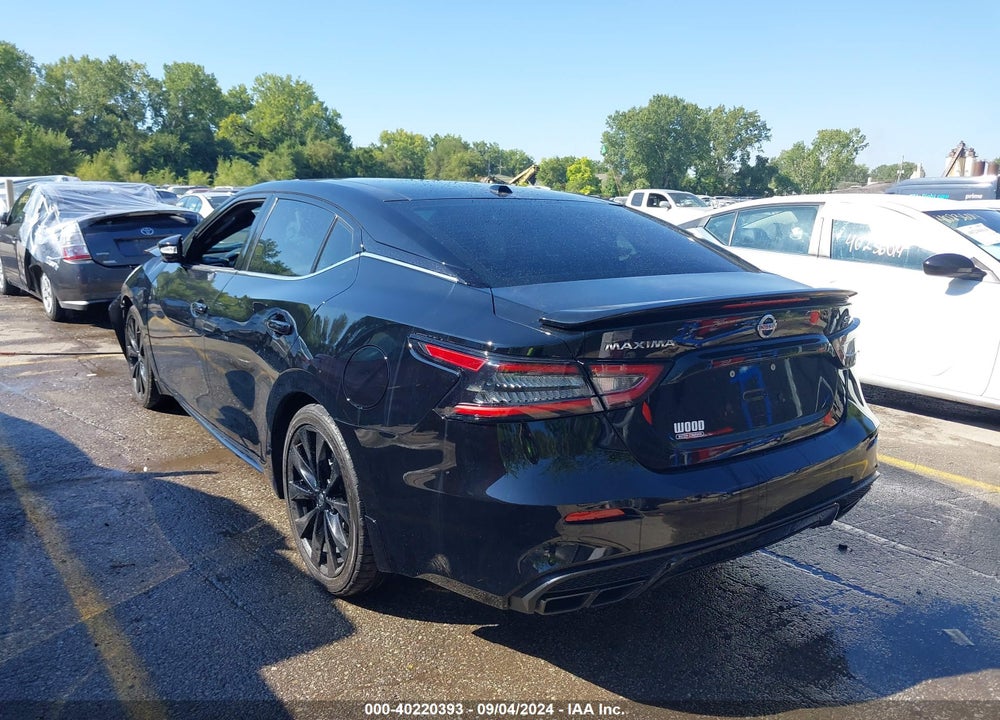 2022 NISSAN MAXIMA SR XTRONIC CVT VIN: 1N4AA6EV6NC507859