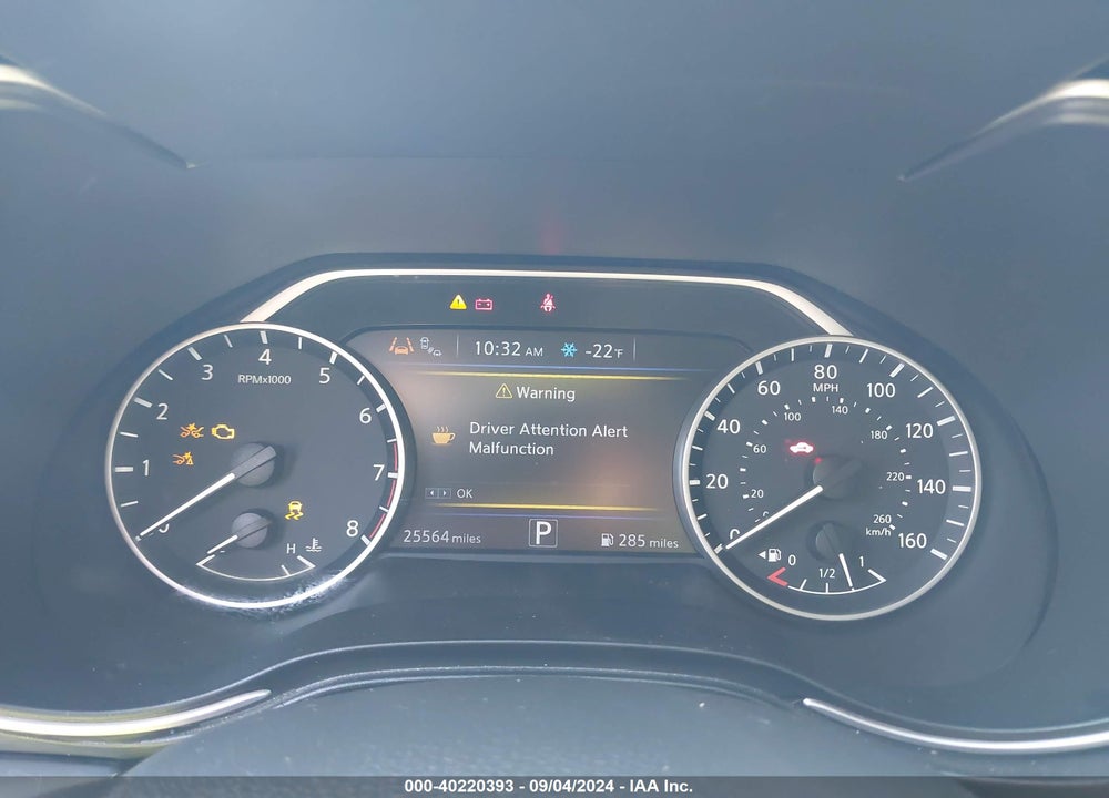 2022 NISSAN MAXIMA SR XTRONIC CVT VIN: 1N4AA6EV6NC507859