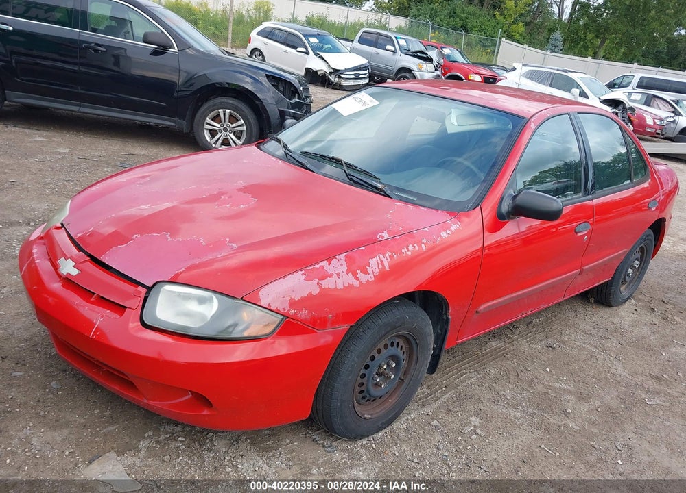 2003 CHEVROLET CAVALIER VIN: 1G1JC52F937355215